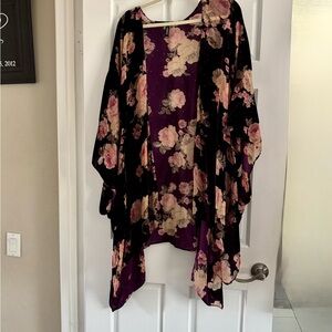 Torrid Floral Kimono Cardigan